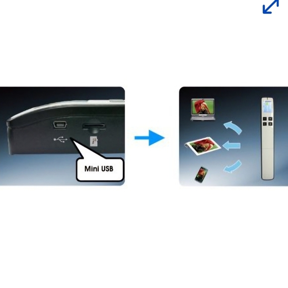 Avision Miwand 2 Mobile Handheld Scanner - Picture 4 of 8